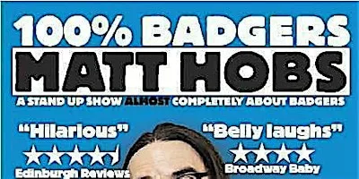 100% Badgers by Matt Hobs - A Fundraiser for Scottish Badgers at Ivory Blacks