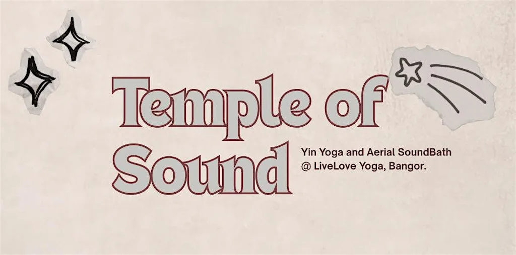 Yin Yoga and Aerial SoundBath at Live Love Yoga