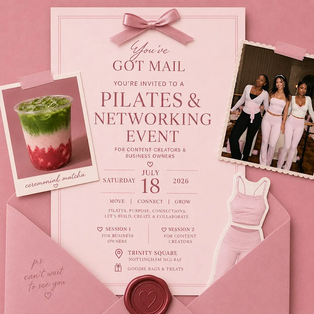 The PINK Parlour - Pilates & Networking Event SESSION 1 at The PINK Parlour