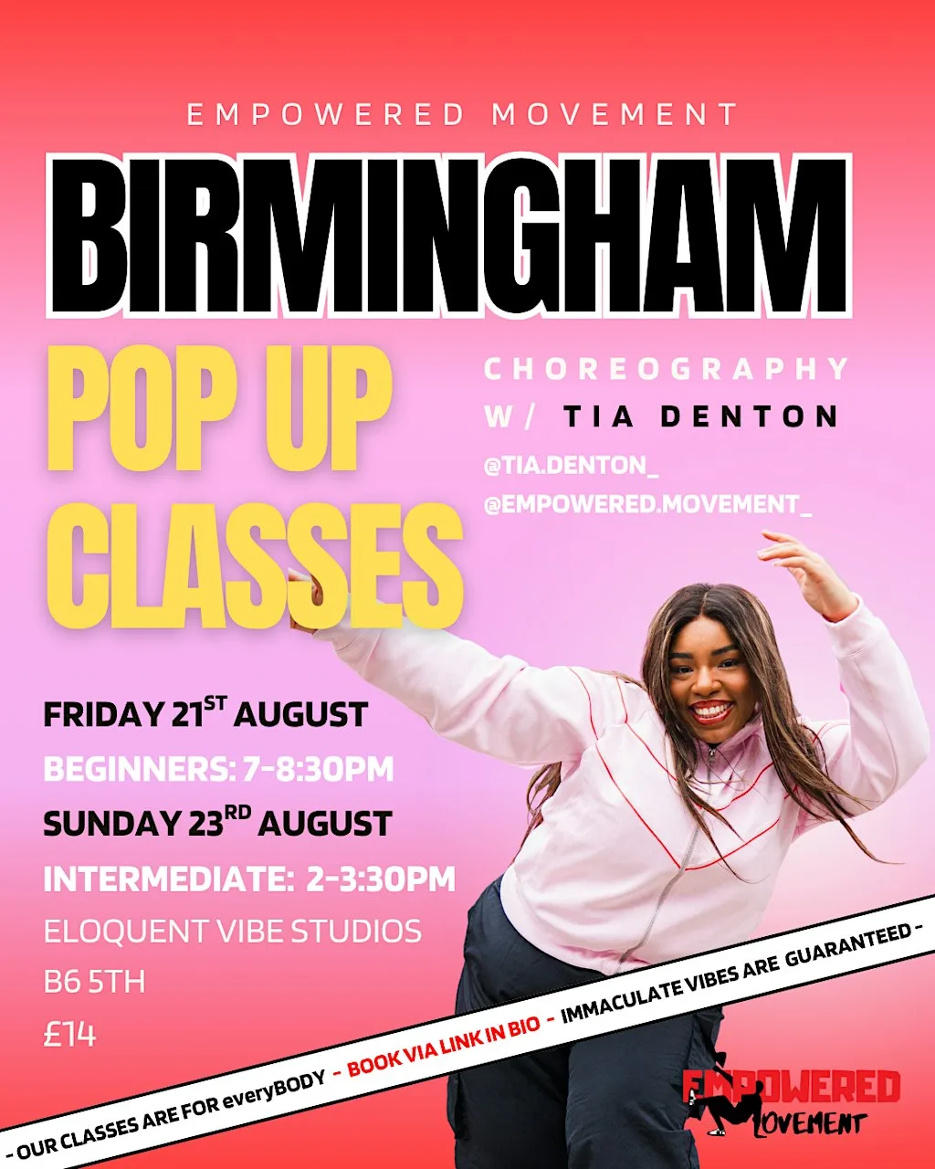 Empowered Movement - BIRMINGHAM Pop Up! at Eloquent Studios Birmingham