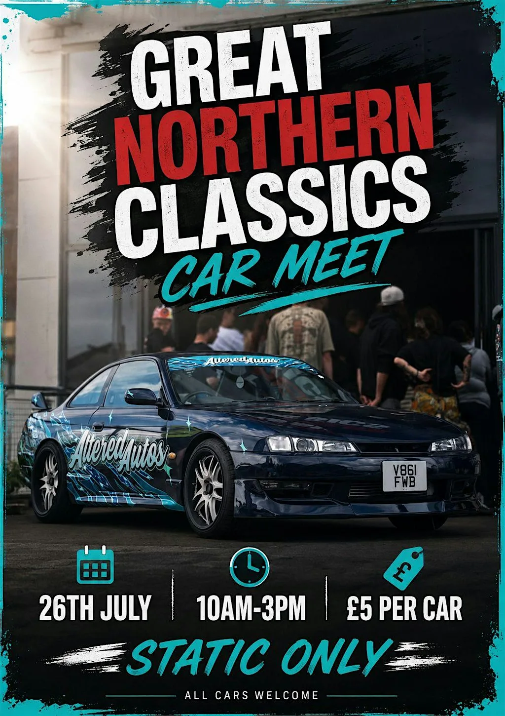 Altered Autos Car Meet at Great Northern Classics