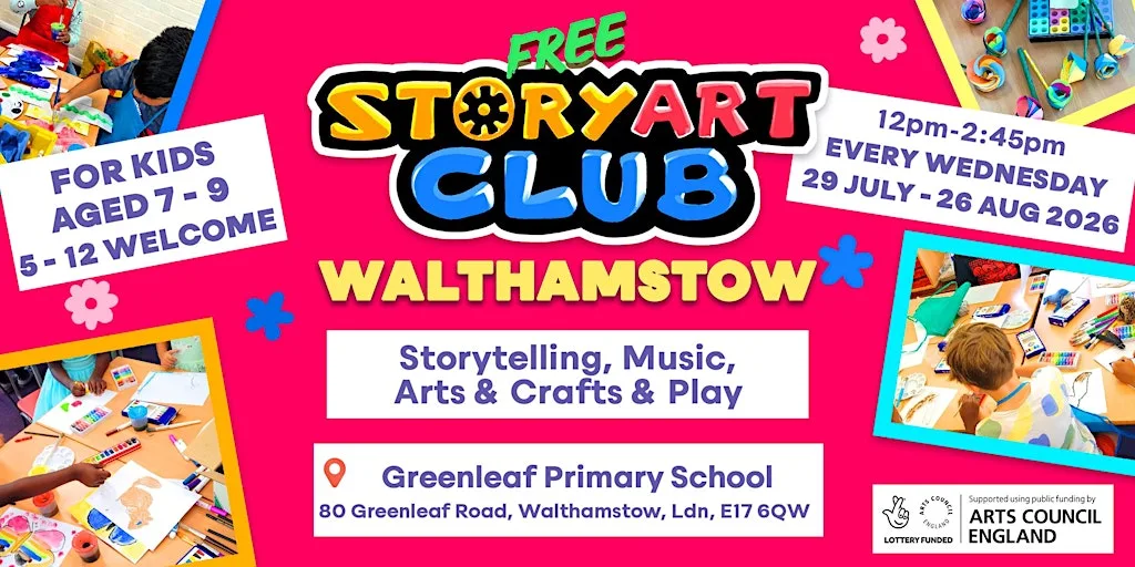 FREE Summer StoryArt Club 2026 - Walthamstow
