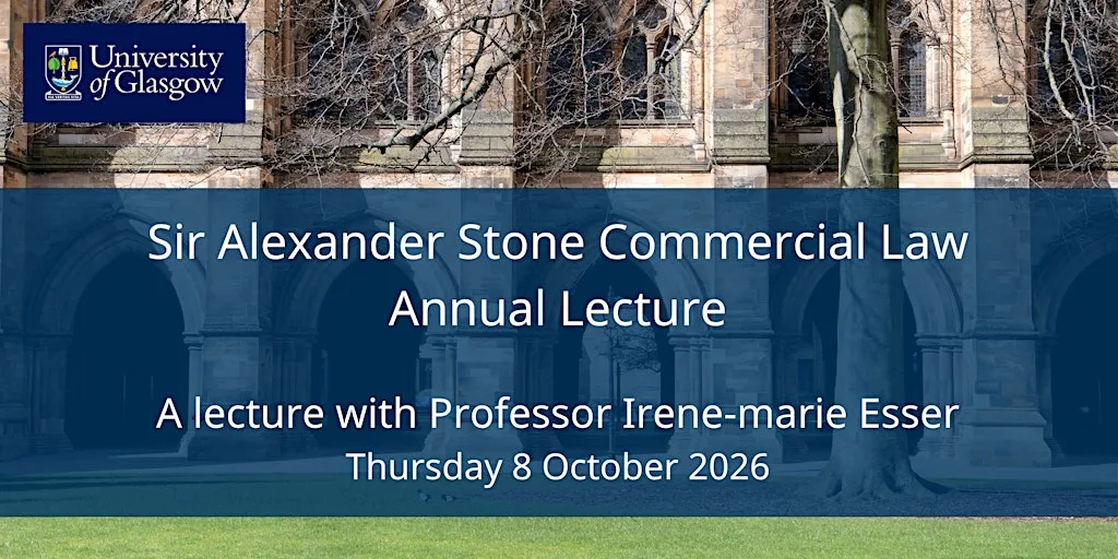 Sir Alexander Stone Commercial Law Annual Lecture