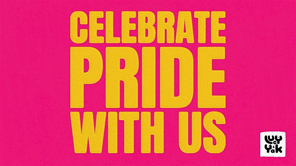 Pride Glitter Station – Nottingham at Lucy & Yak Nottingham