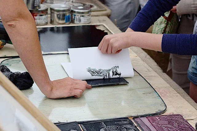 Introduction to Lino Printing at Makerspace Hull