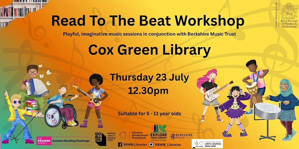Read To The Beat Workshop at Cox Green Library