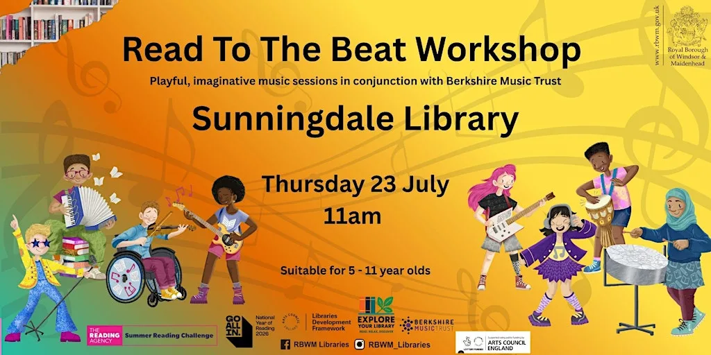 Read To The Beat Workshop at Sunningdale Library