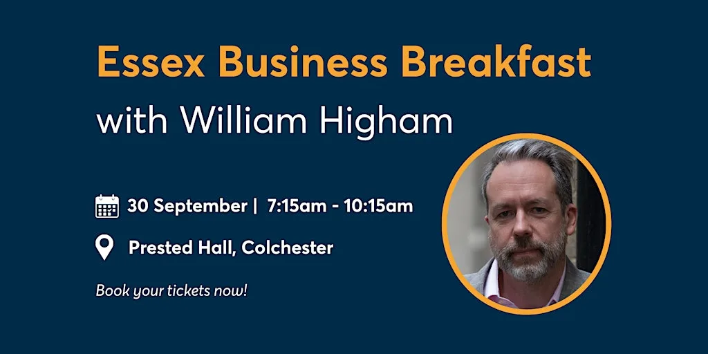 Autumn Essex Business Breakfast at Prested Hall