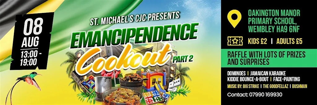 Emancipendence Cookout Part 2 at Oakington Manor Primary School