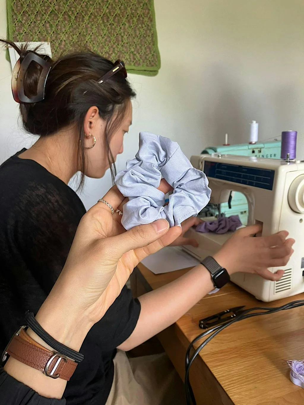 Beginners Sewing Workshop - Make a scrunchie