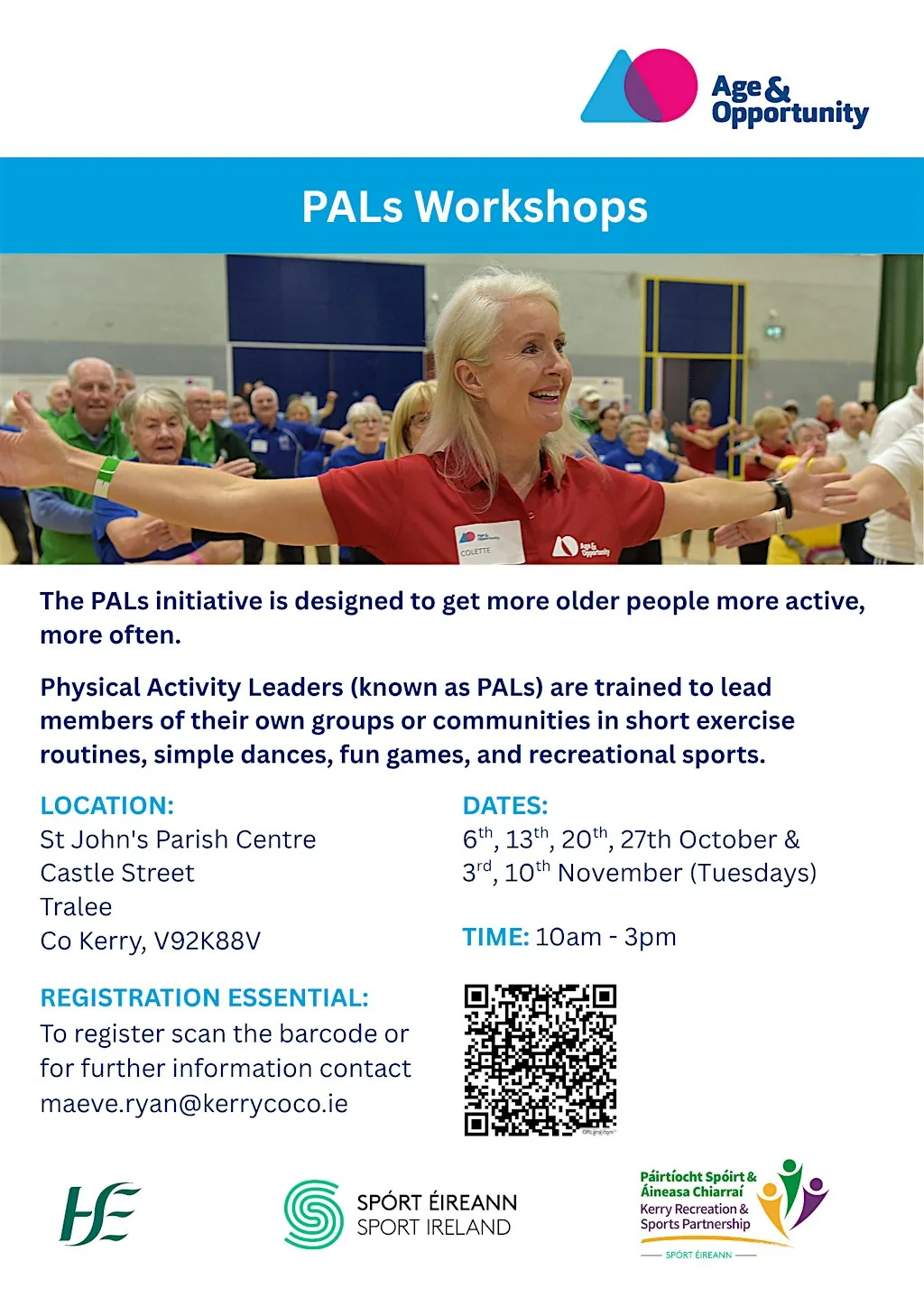 Physical Activity Leader Training Tralee : Older Adults