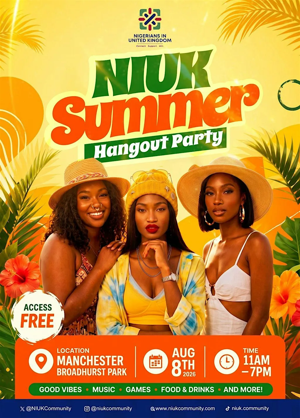 NIUK SUMMER HANGOUT 2026 at Broadhurst Park
