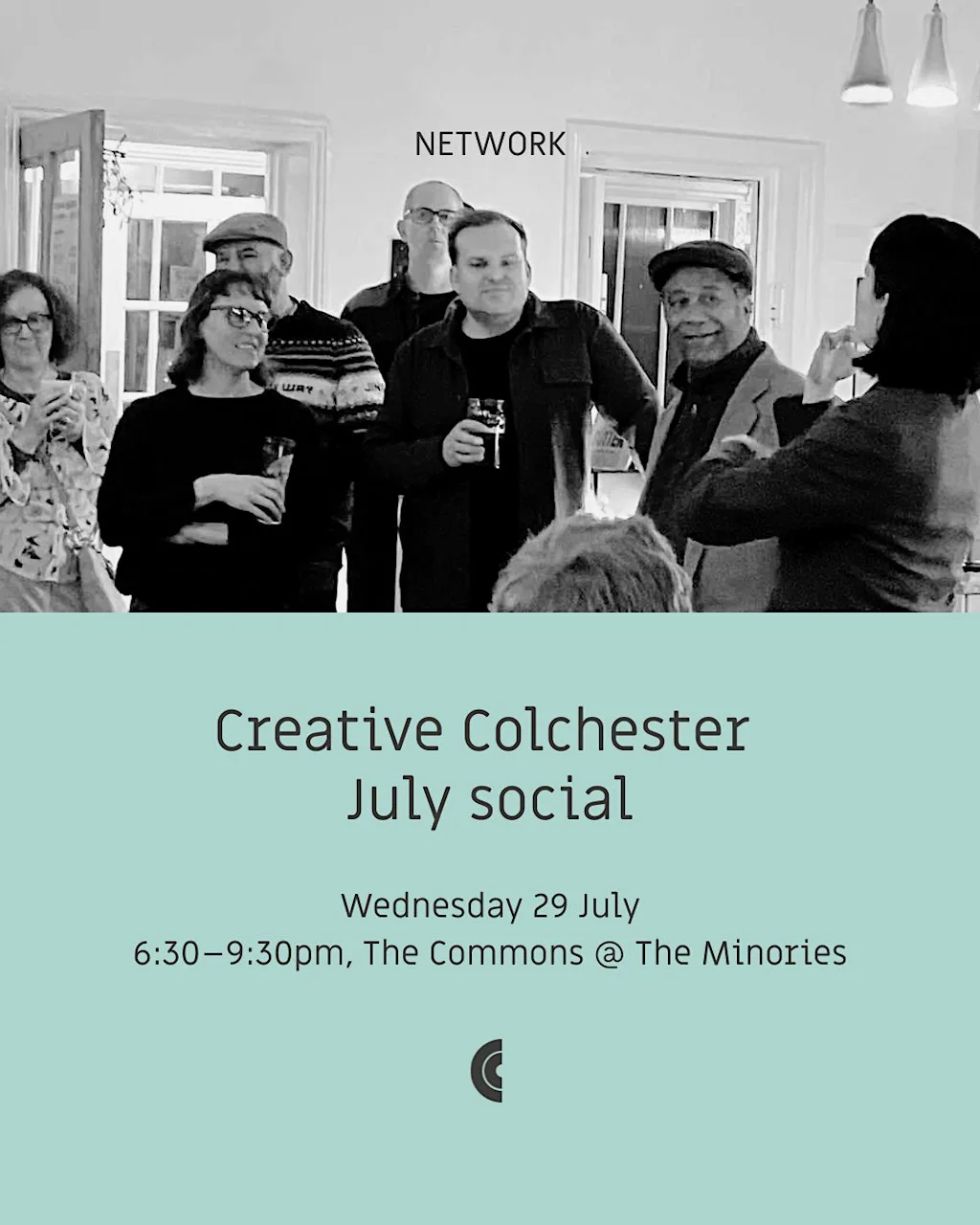Creative Colchester July Social at The Commons at The Commons Community Kitchen and Café at The Minories