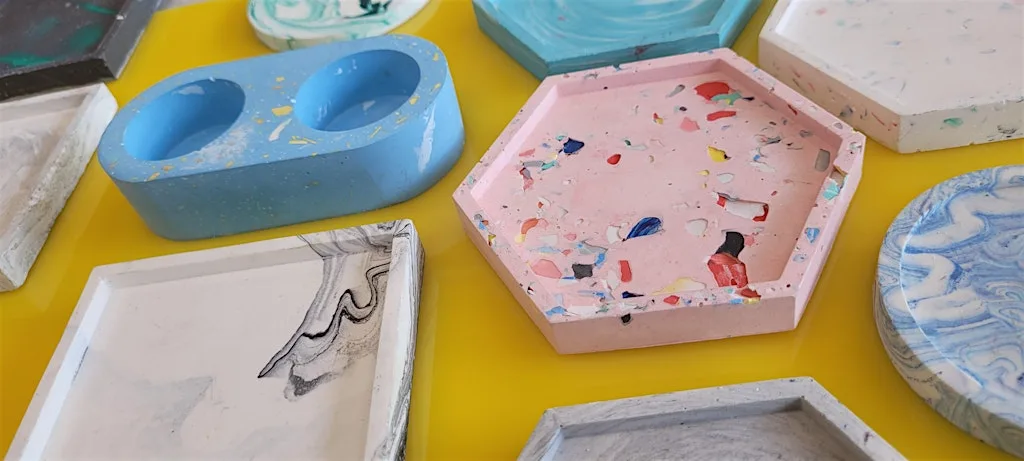 Introduction to Jesmonite at Makerspace Hull