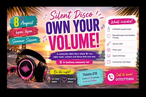 Silent Disco- Own Your Volume!