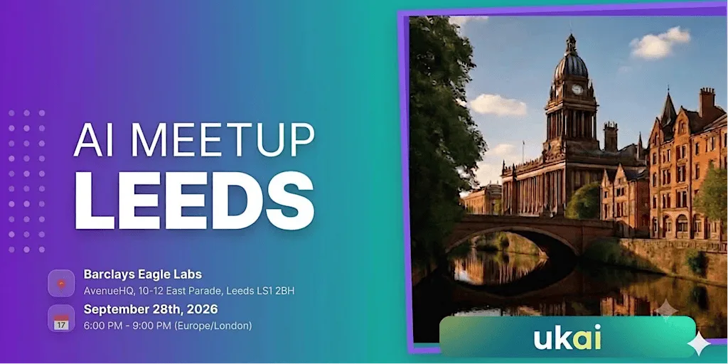 Mindstone Leeds September AI Meetup at Barclays Eagle Labs