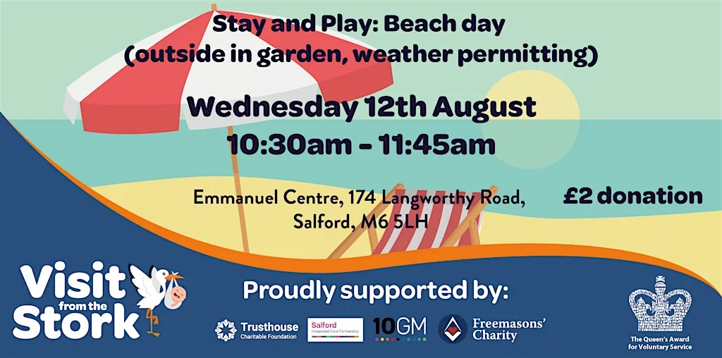 Beach Day Themed Stay & Play at Emmanuel Church Salford