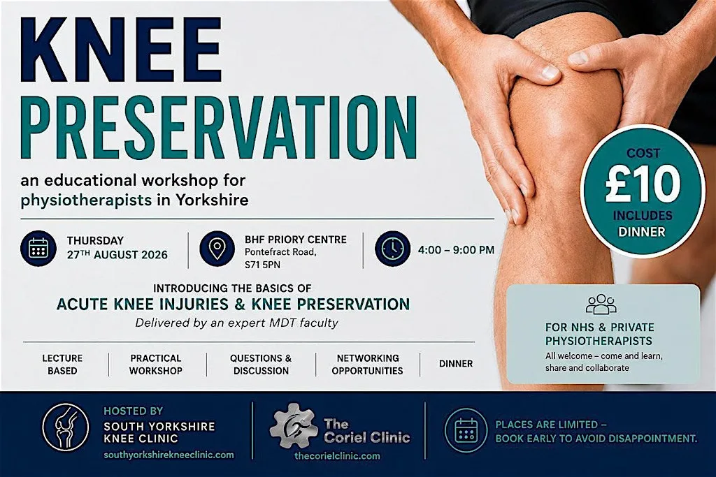 Yorkshire Knee Preservation Workshop 2026