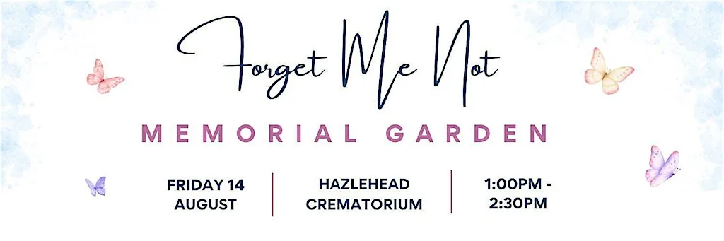 Forget Me Not Memorial Garden - Second Anniversary Event at Aberdeen Crematorium