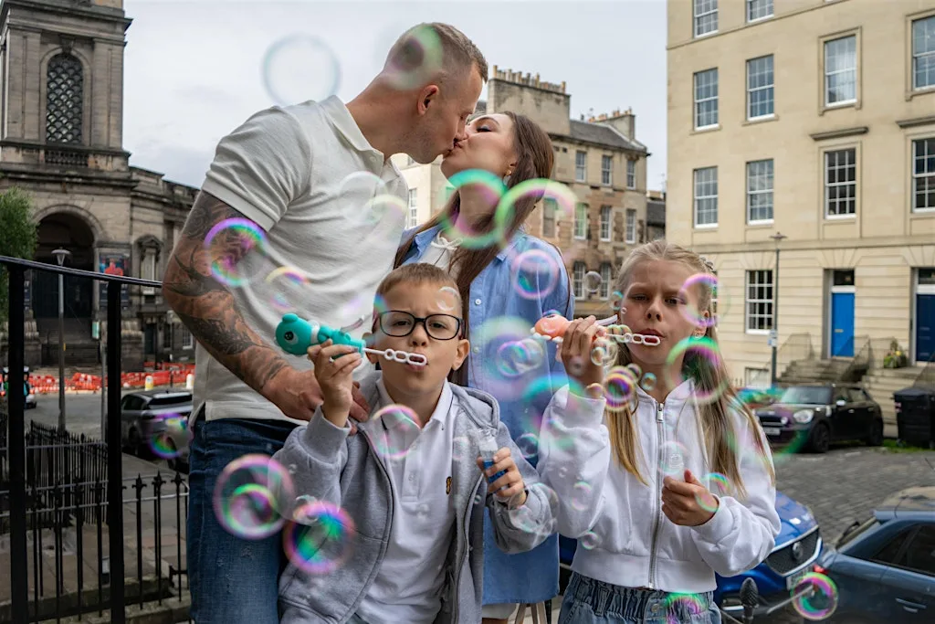 Edinburgh Family Photoshoot experience – capture your precious moments