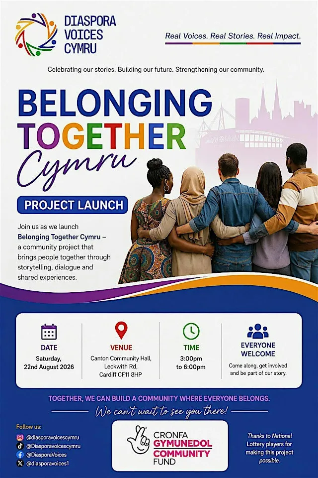 Belonging Together Cymru Launch at Canton Community Centre