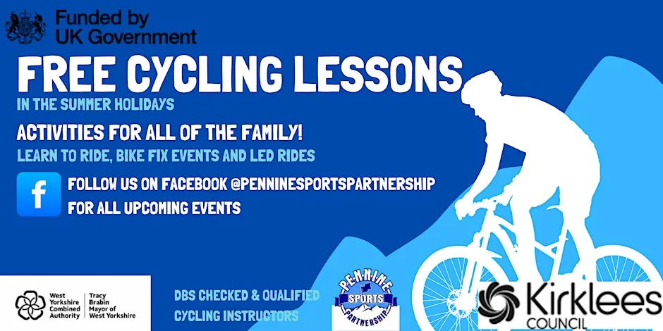 FREE Family Cycling Lessons- Learn to Ride! at Crossley Fields Junior & Infant School