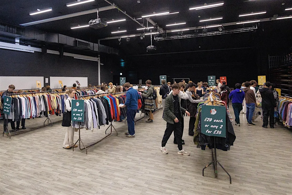 Edinburgh Queen Margaret University Headlock Vintage Clothing Sale at Queen Margaret University