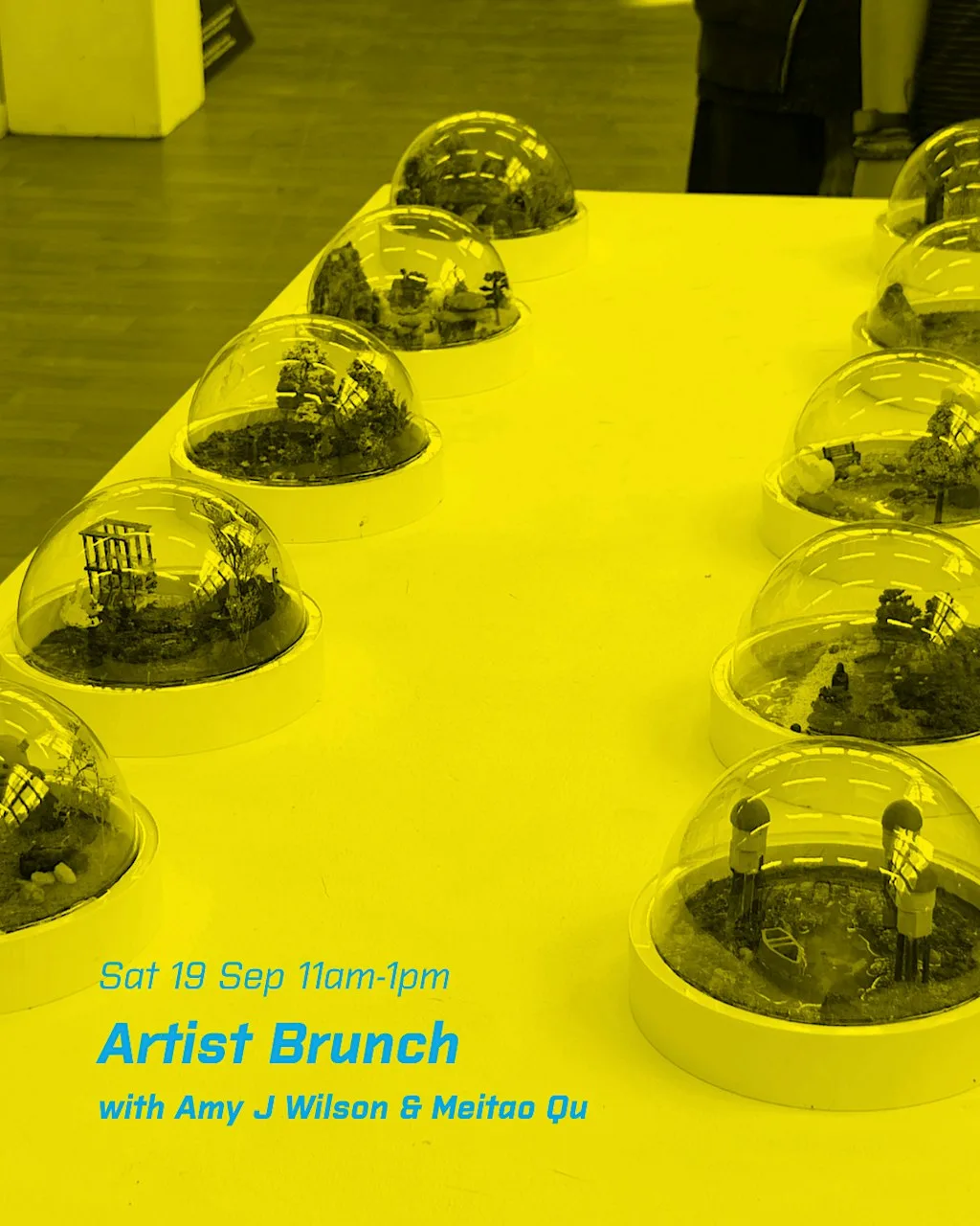 Artist Brunch with Amy J Wilson & Meitao Qu at Turf Projects