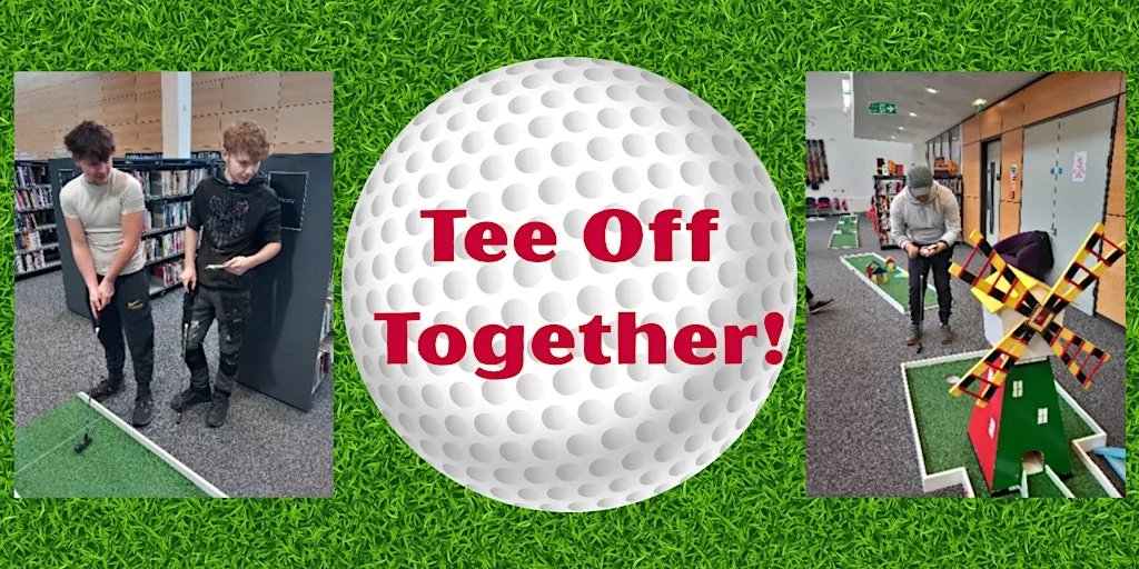 Tee Off Together! Bedford High School at Leigh Library