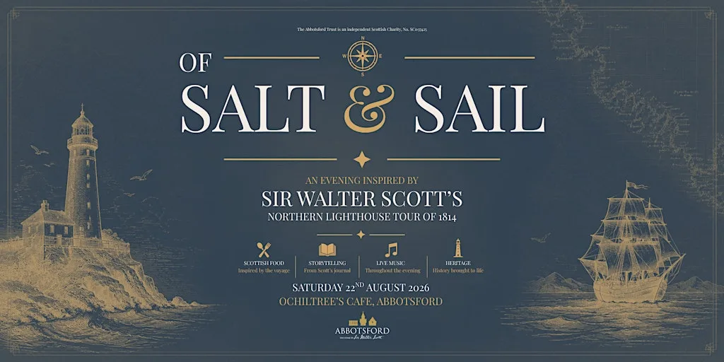 Of Salt & Sail: An Evening inspired by Sir Walter Scott at Ochiltree's Café