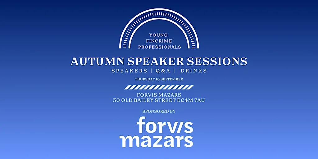 YFCP - Autumn Speaker Sessions (Food & Drinks Included)