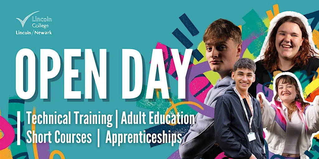 Lincoln College Open Day | 7th October 2026 at Deans Sport & Leisure