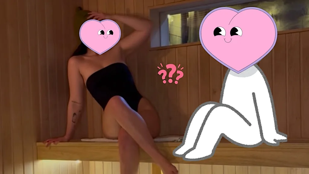 a HOT date - Speed Dating IN the Sauna (+ Cold Plunge)