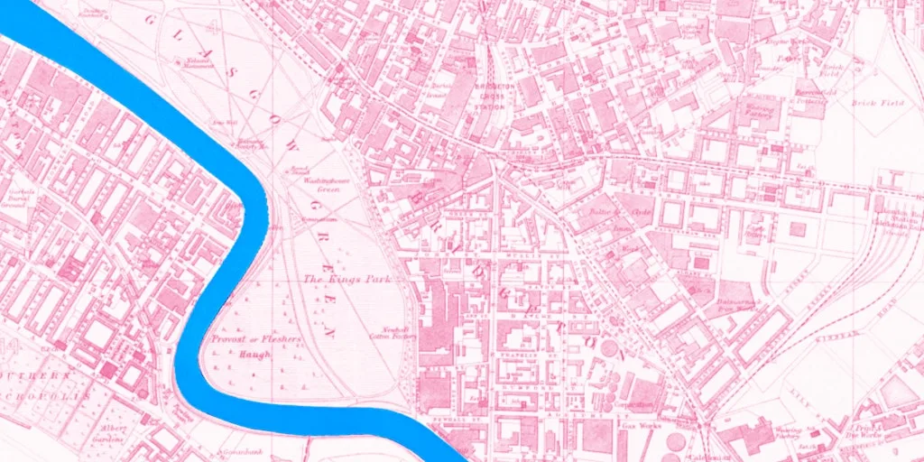 River history walking tour at McLennan Arch
