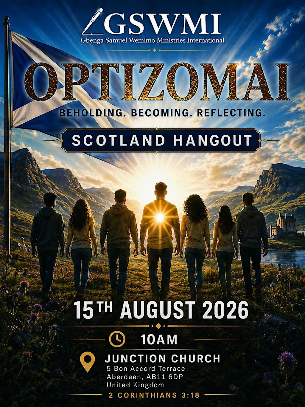 OPTIZOMAI: A GSWMI Scotland Hangout at Junction Church