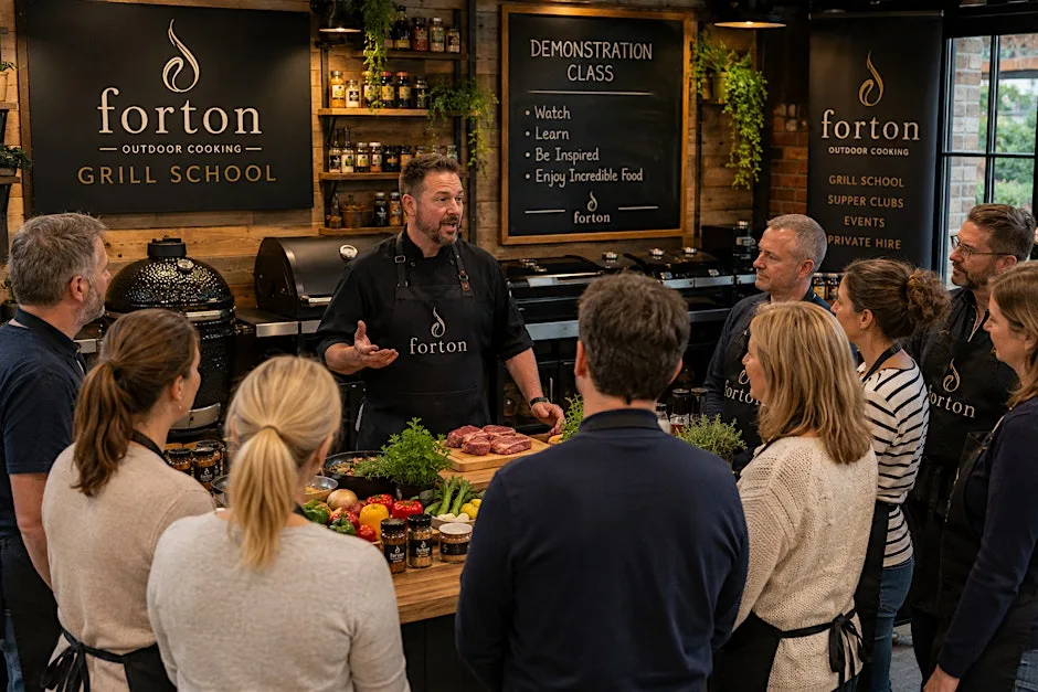 Forton Grill School - Chefs Table Experience at Knutsford