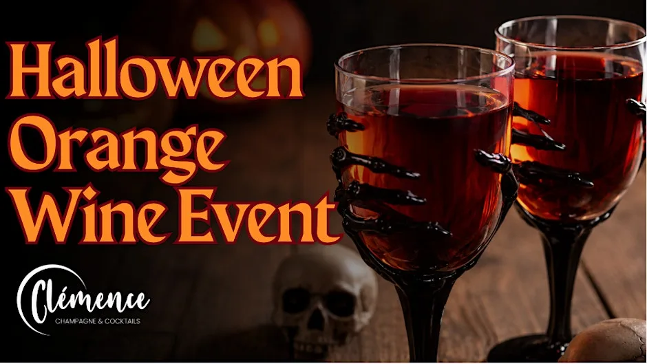 Halloween Orange Wine Event at Clémence Bar