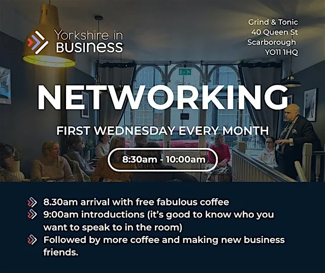 Small Business Networking hosted by Yorkshire In Business at Grind & Tonic
