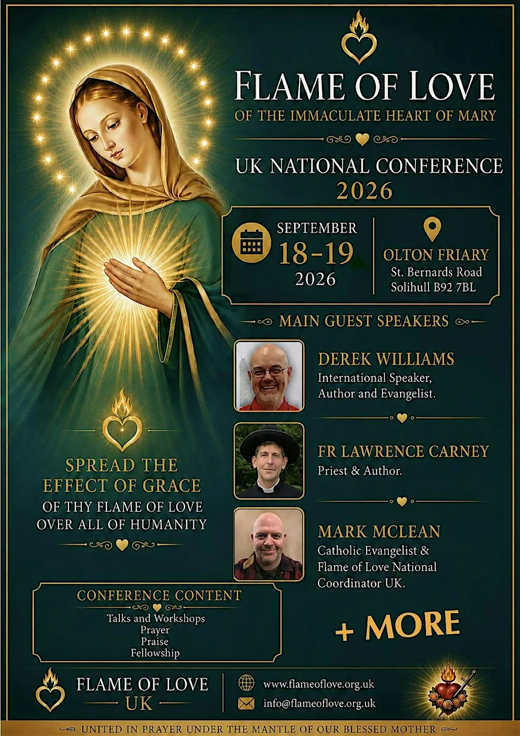 The Flame of Love UK Annual Conference