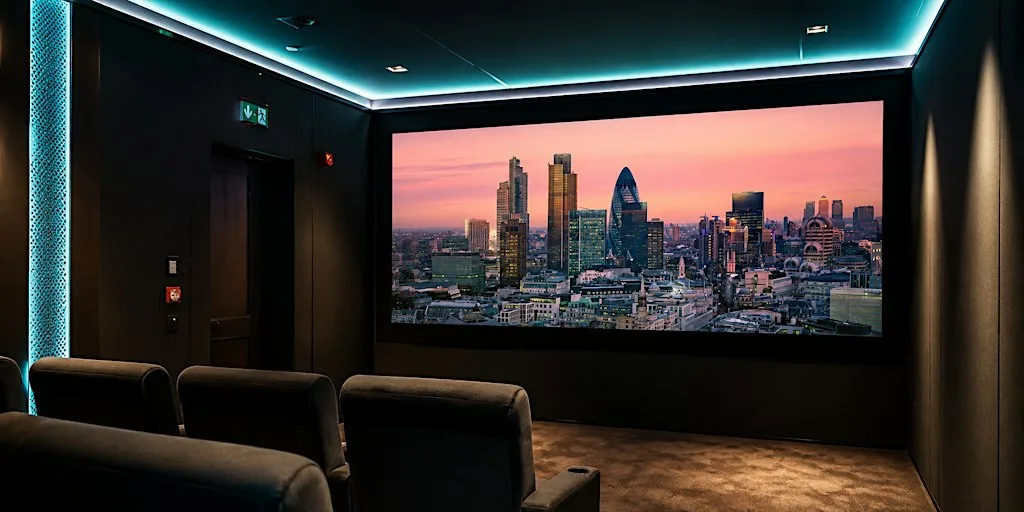 Designing home cinemas & media rooms. Structured and accredited CPD session at Monitor Audio Experience Centre