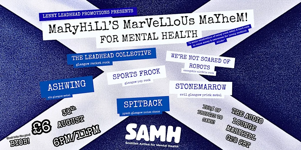 MARYHILL'S MARVELOUS MAYHEM FOR MENTAL HEALTH