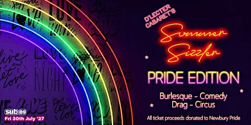 D'Lecter Cabaret's Summer Sizzler - Pride Edition