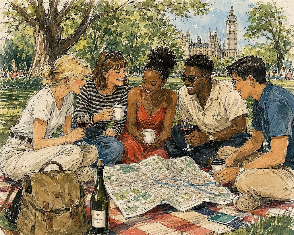 Solo Travel Social (picnic) at Lincoln's Inn Fields