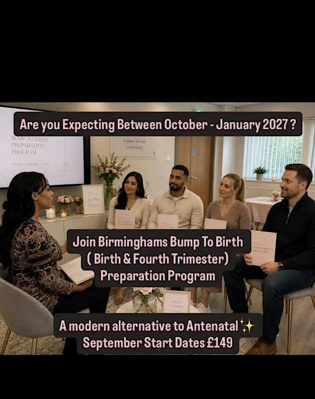 Bump To Birth Preparation Program: One Day Fast Track Program ( Prenatal) at Edgbaston Community Centre