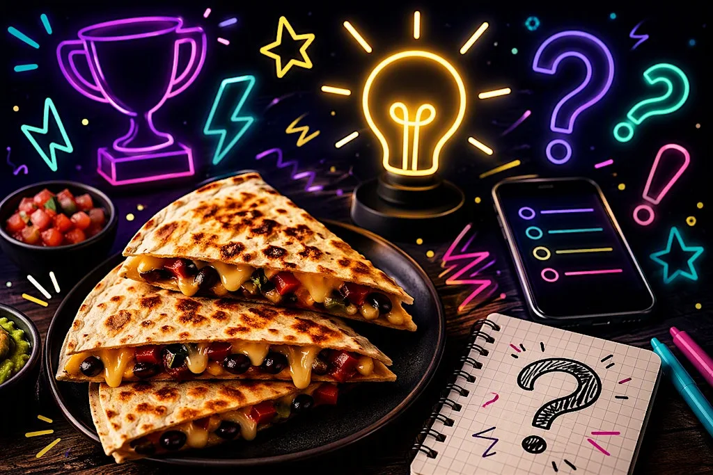 Quesadille & Quizzes|Quesadille a Chwisiau 10+ years|OED at Duffryn Community Centre