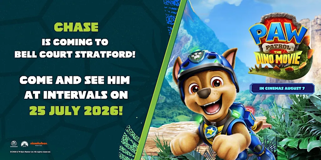 Meet Chase from PAW Patrol at Bell Court! at Bell Court