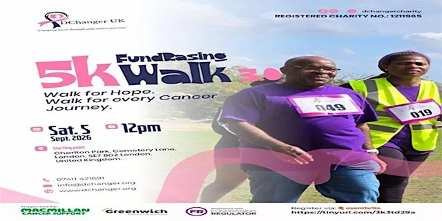 2026 DChanger 5km Fund Raising Walk