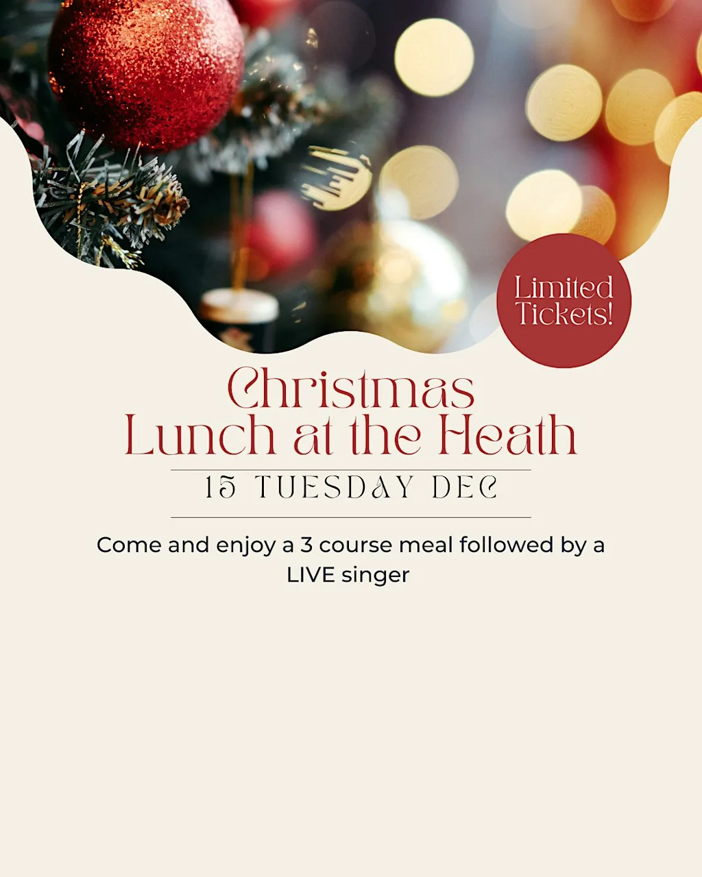 Christmas lunch at the Heath