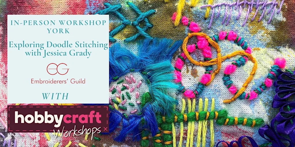 In Person Workshop: Exploring Doodle Stitching with Jessica Grady (York)