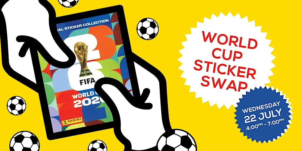 World Cup Sticker Swap at Hull Central Library